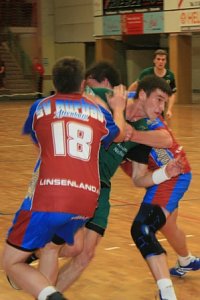 Handball-Feuerwerk
