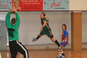 Handball-Feuerwerk