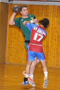 Handball-Feuerwerk