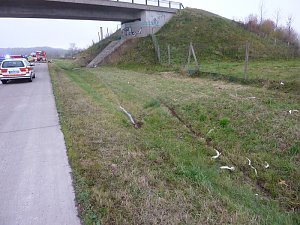 Unfall auf der A 38
