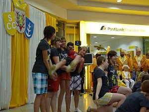Feuerwerk in der Galerie