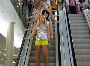 Feuerwerk in der Galerie