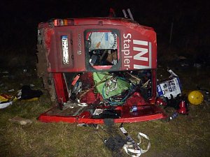 Unfall auf der Autobahn