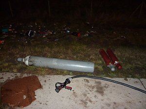Unfall auf der Autobahn