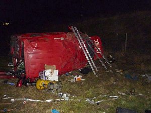 Unfall auf der Autobahn