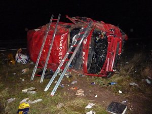 Unfall auf der Autobahn