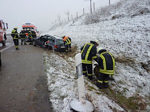 Unfall auf der Autobahn