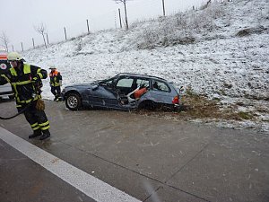Unfall auf der Autobahn