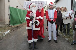 Weihnachtsmann hat Sprechstunde