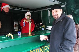 Weihnachtsmann hat Sprechstunde