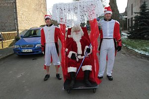 Weihnachtsmann hat Sprechstunde