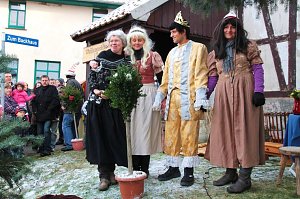 Weihnachtsmann hat Sprechstunde