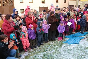 Weihnachtsmann hat Sprechstunde