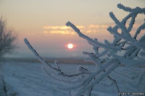 Sonnig-frostiger Morgen