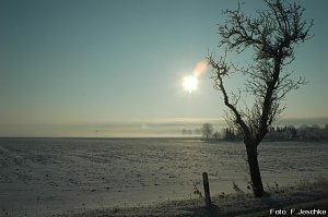 Sonnig-frostiger Morgen