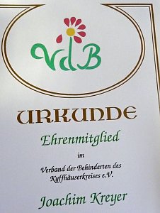 Weihnacht im Verband der Behinderten