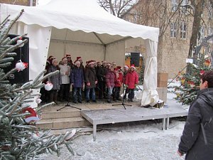Auftritt im Flockentanz