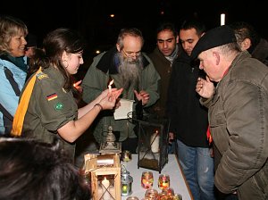 100 Lichter verschenkt