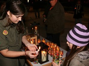 100 Lichter verschenkt