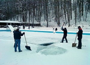 Eiskalte Vorbereitungen