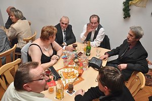 Silvester in der Friedenseiche