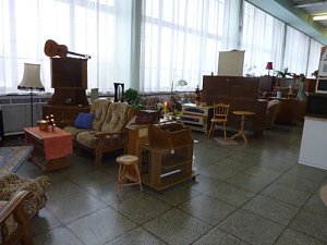 Flohmarkt in der Halle