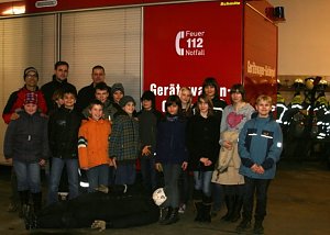 Besuch bei der Feuerwehr