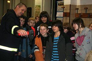 Besuch bei der Feuerwehr