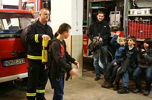 Besuch bei der Feuerwehr