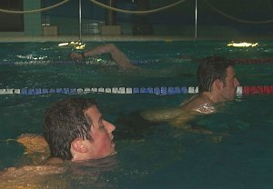 Fu&szlig;ball im Badehaus?