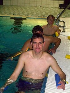 Fu&szlig;ball im Badehaus?