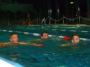 Fu&szlig;ball im Badehaus?