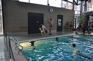 Mega Poolparty im Badehaus
