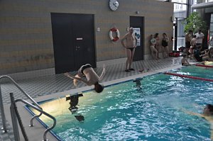 Mega Poolparty im Badehaus