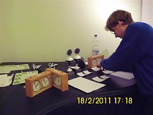 Wettkampf am Brett