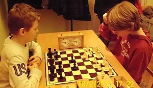 Wettkampf am Brett
