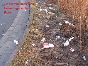 M&uuml;ll statt Sonnenuntergang