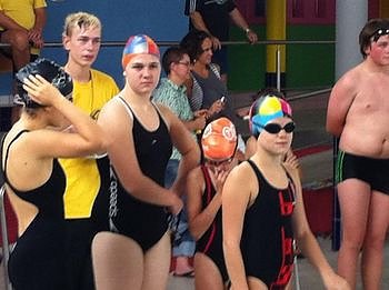 Bild: Erfolgreiche Schwimmerinnen