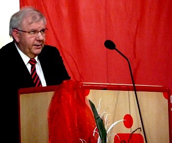 Bild: Letzter Empfang f&uuml;r den Chef