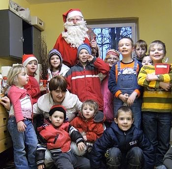 Bild: Nikolaus im Mehrgenerationenhaus