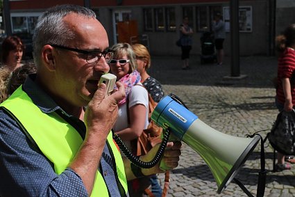 Bild: Gewerkschaftssekret&auml;r Falk Ludwig