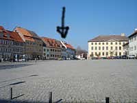 Bild: Blick &uuml;ber Anger Bad Frankenhausen 