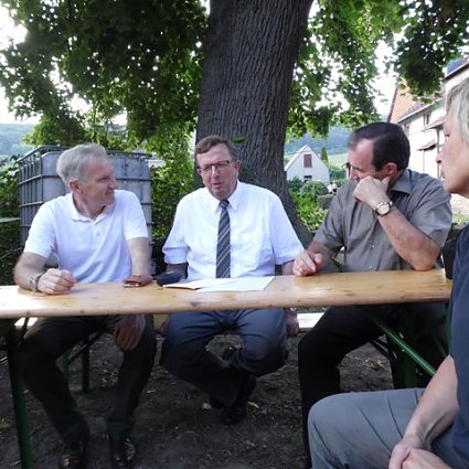 Bild: Zu Besuch