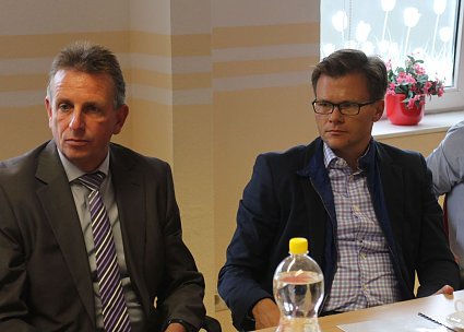 Bild: Carsten Schneider (rechts) ist im Bundestag, Andreas Wieninger w&uuml;rde f&uuml;r die SPD gerne in den Th&uuml;ringer Landtag