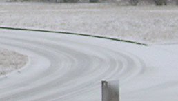 Bild: Schneespur