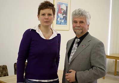 Bild: Europaabgeordneter zu Besuch