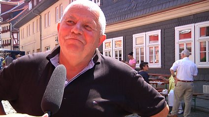 Bild: Hubert Rein ist seit 1999 stolzer Besitzer eines Oldtimers