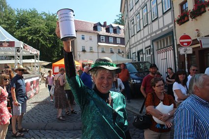 Bild: Hatten auf dem Fest gesammelt: die Nordh&auml;user Altstadtoriginale