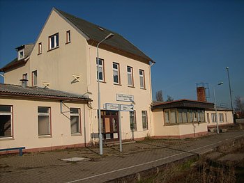 Bild: Bahnhof Bad Frankenhausen 2008