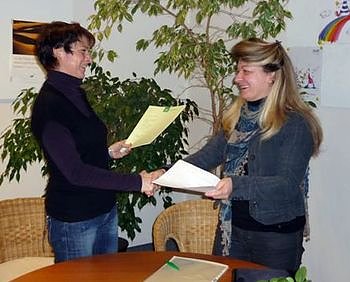 Bild: Unterschrieben